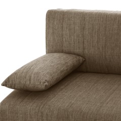 ΚΑΝΑΠΕΣ ΚΡΕΒΑΤΙ ΤΡΙΘΕΣΙΟΣ ΚΑΦΕ FB93239.02 180x72x77Υ εκ.