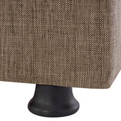 ΚΑΝΑΠΕΣ ΚΡΕΒΑΤΙ ΤΡΙΘΕΣΙΟΣ ΚΑΦΕ FB93239.02 180x72x77Υ εκ.