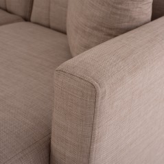 ΓΩΝΙΑΚΟΣ ΚΑΝΑΠΕΣ ΚΡΕΒΑΤΙ ΜΠΕΖ FB93244.04 200x133x77Yεκ.