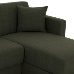 ΚΑΝΑΠΕΣ ΚΡΕΒΑΤΙ ΓΩΝΙΑ ΑΝΑΣΤΡΕΨΙΜΗ DARK OLIVE FB93244.05 200x133x77Yεκ.