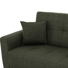 ΚΑΝΑΠΕΣ ΚΡΕΒΑΤΙ ΔΙΘΕΣΙΟΣ ΨΗΛΗ ΠΛΑΤΗ DARK OLIVE FB93243.05 160x84x88 εκ.